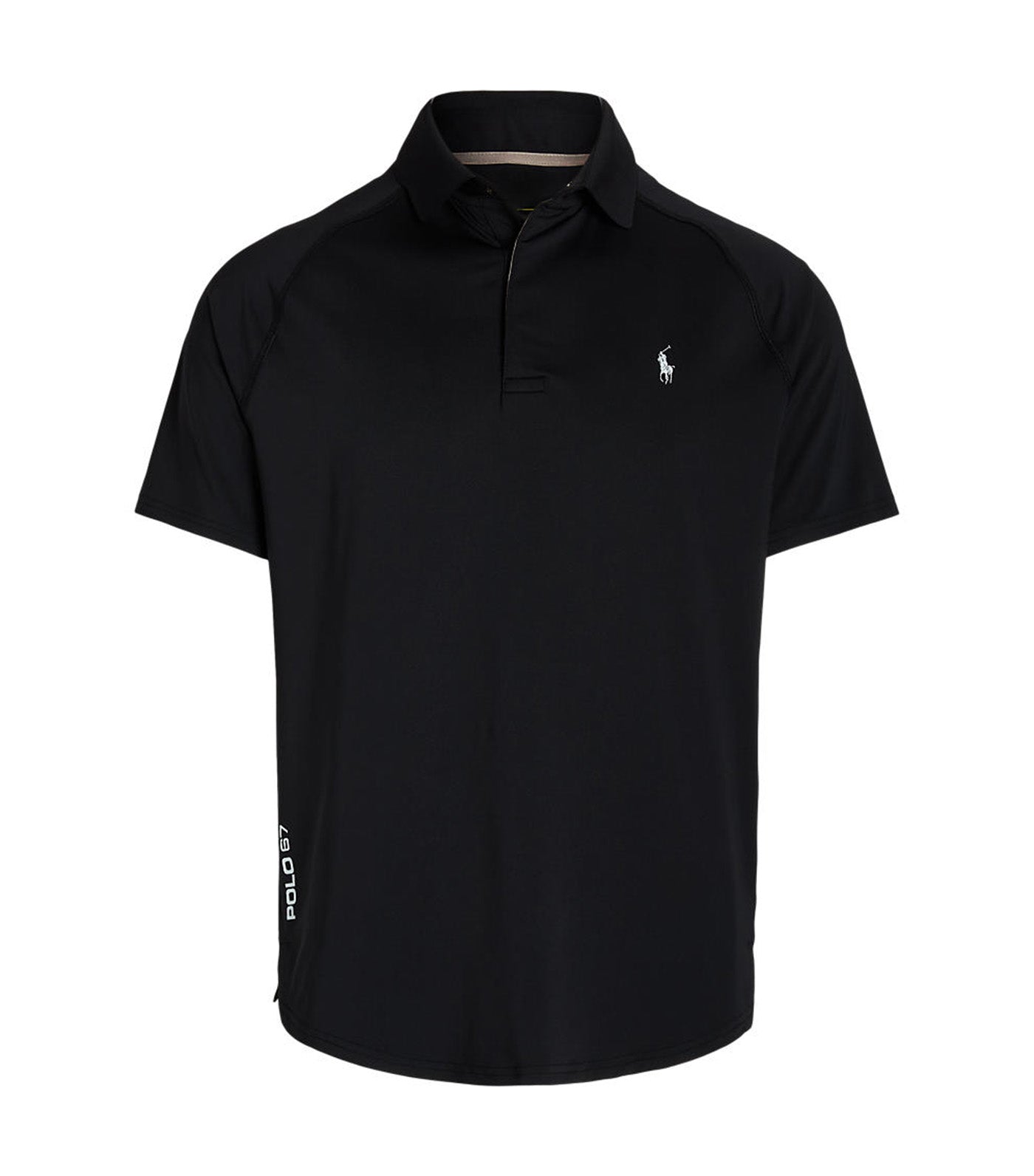 Men's Custom Slim Fit Performance Polo Shirt Polo Black