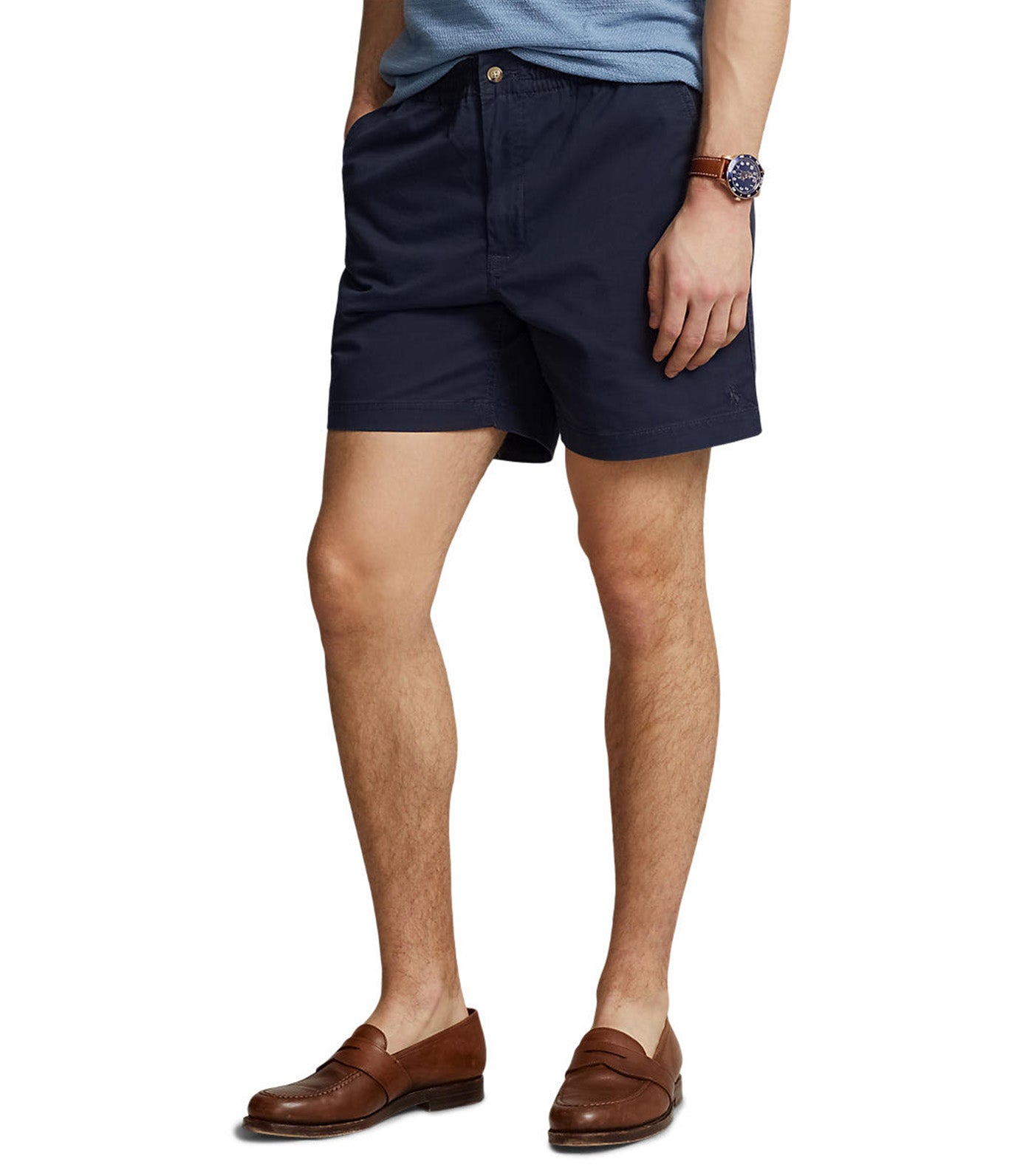Men's 6-Inch Polo Prepster Stretch Chino Short Nautical Ink