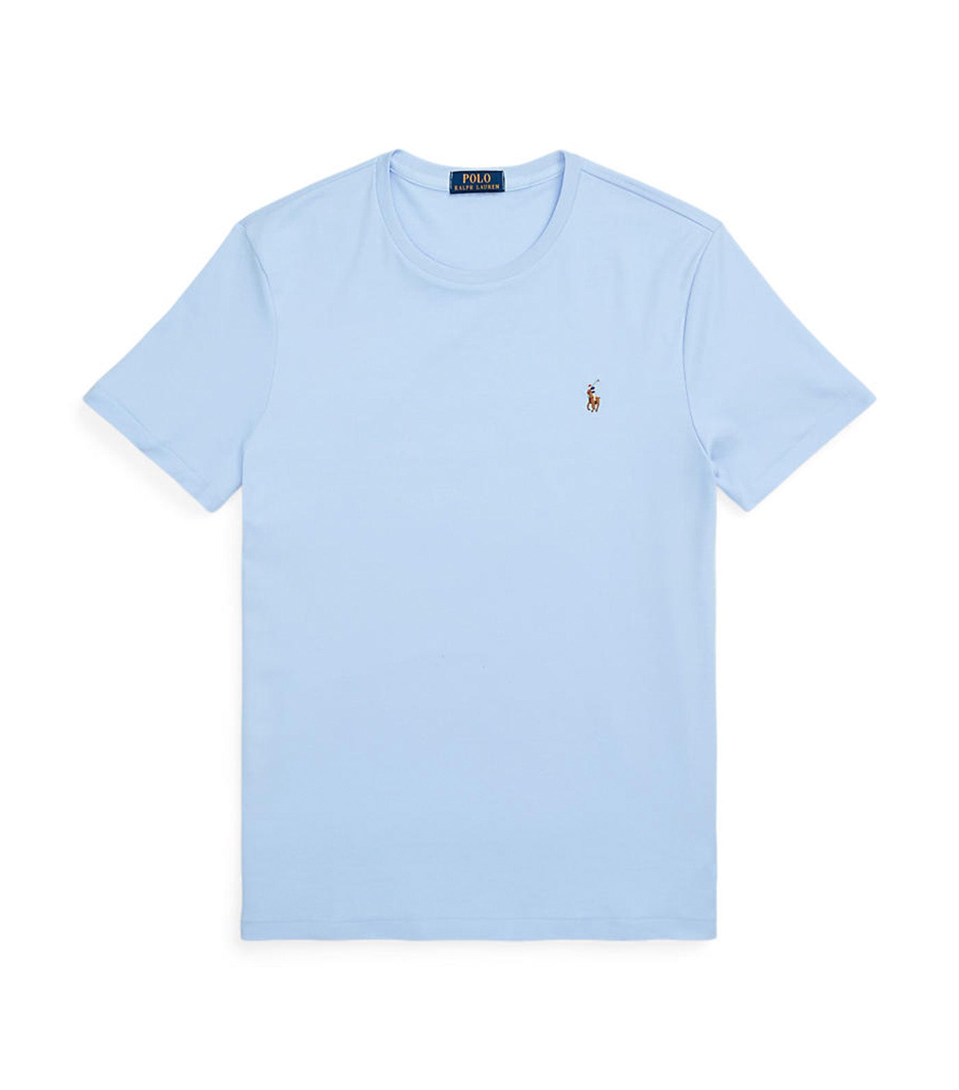 Men's Custom Slim Fit Soft Cotton T-Shirt Office Blue
