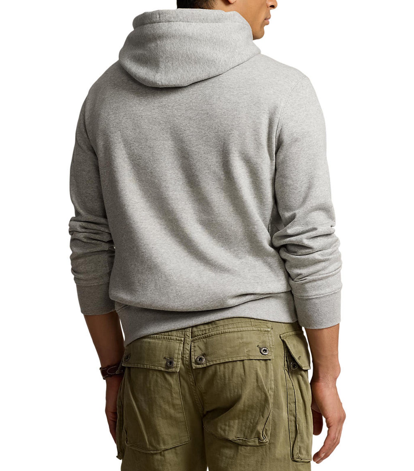 Men's Polo Bear Fleece Hoodie