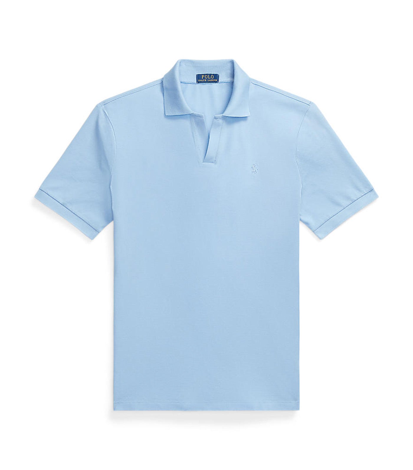 Men's Classic Fit Stretch Mesh Polo Shirt Austin Blue