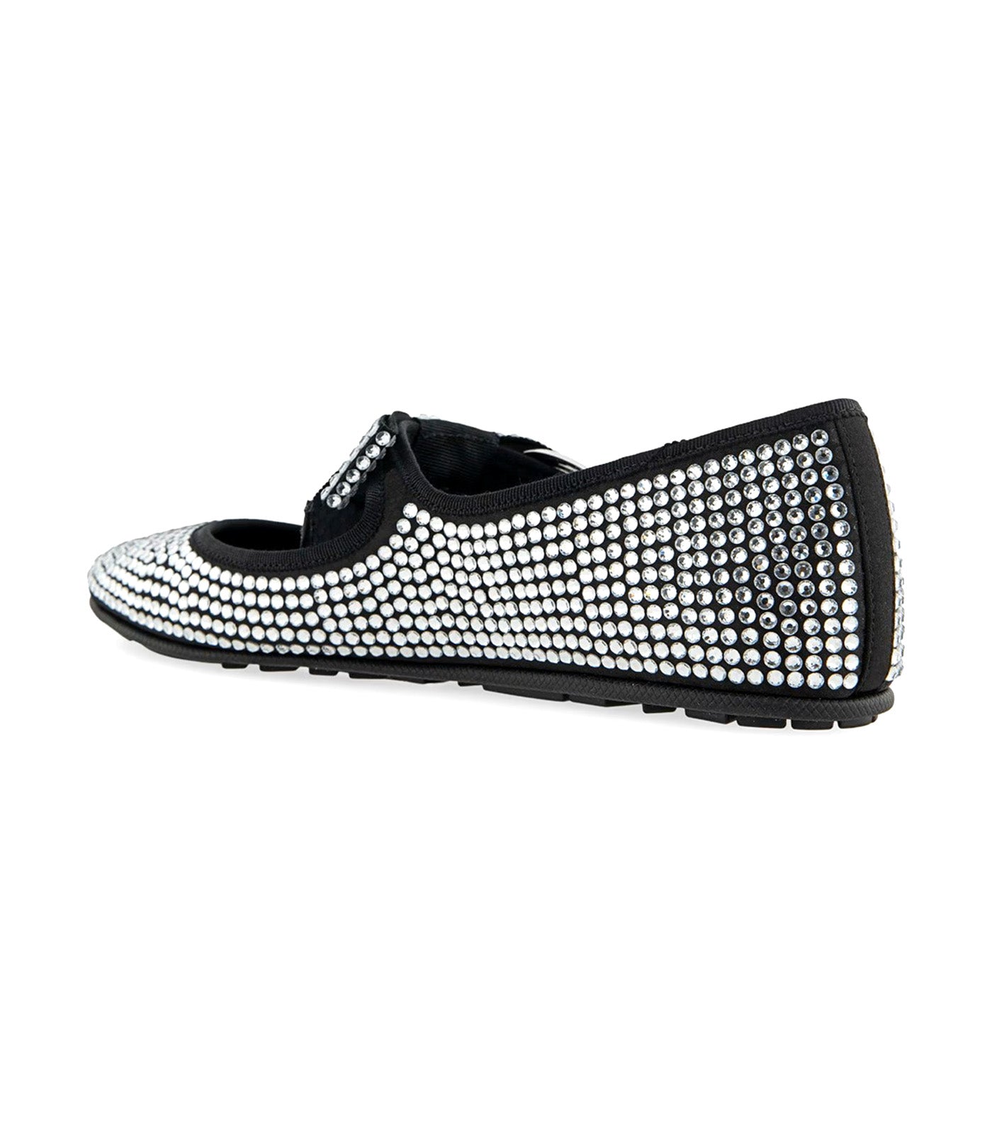 Poppy Mary Jane Ballet Flats Black