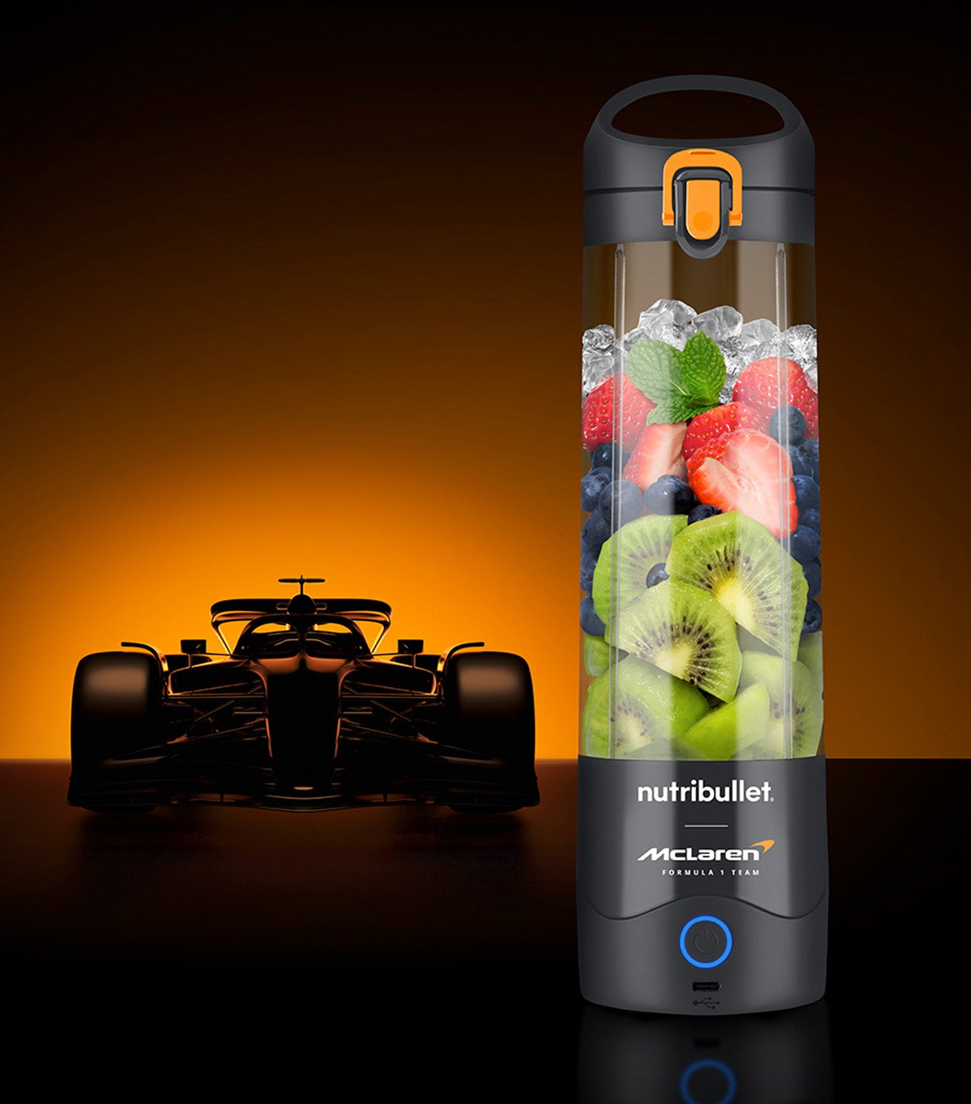 nutribullet® x McLaren Formula 1 Team: Portable Blender Gray Papaya