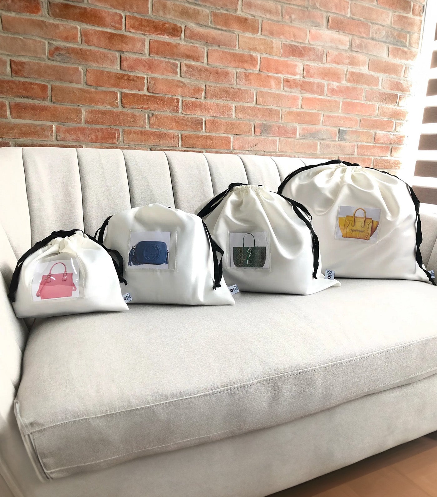 Premium Dust Bag Large White