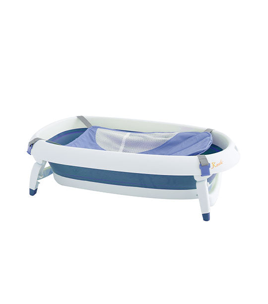 Mega Anti-Mould Folding Bathtub with Bath Net Blue