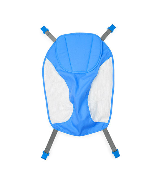 Mega Anti-Mould Folding Bathtub with Bath Net Blue