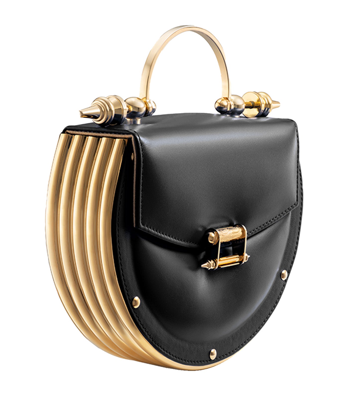 Puffed Oak Bag Black