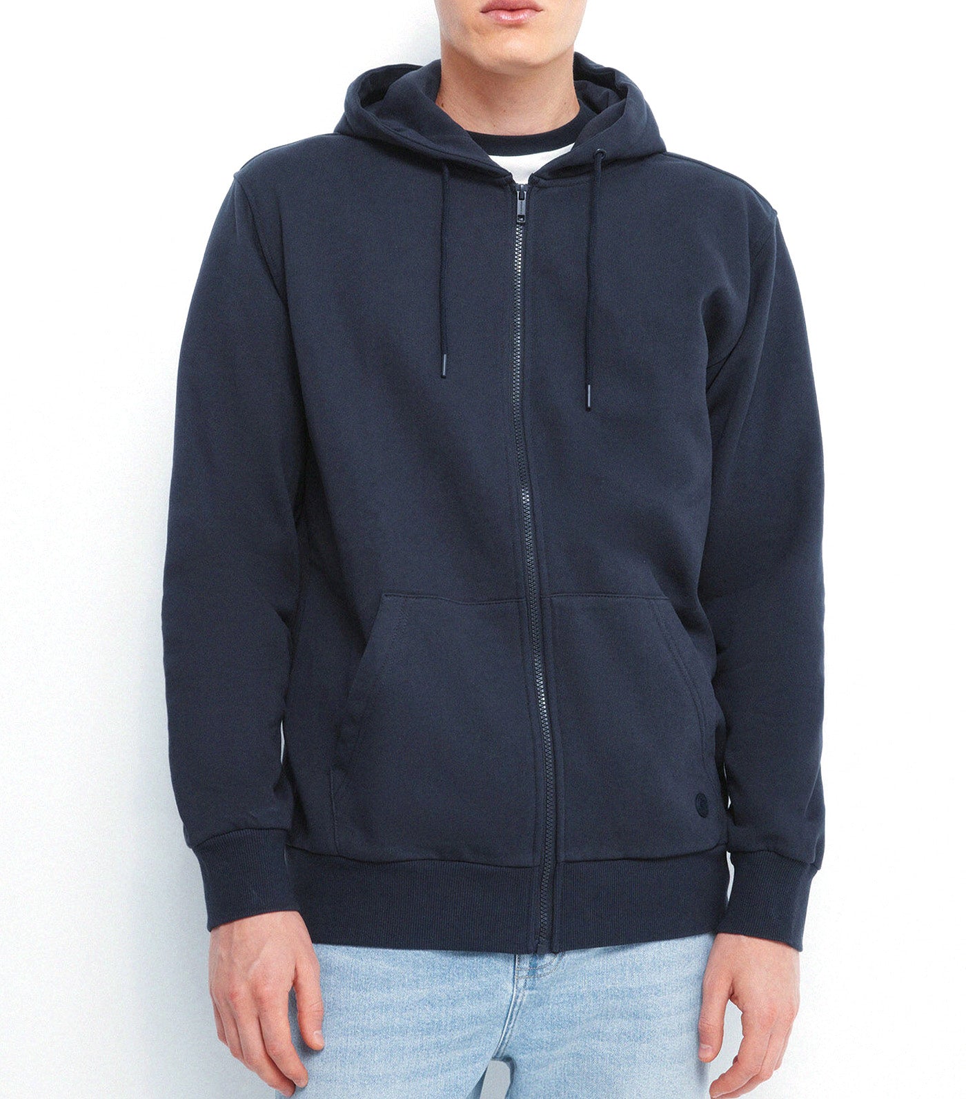 Sweatshirt Hood with Zip Fastening