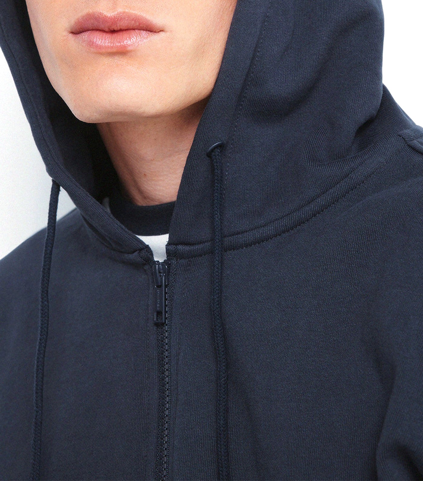 Sweatshirt Hood with Zip Fastening