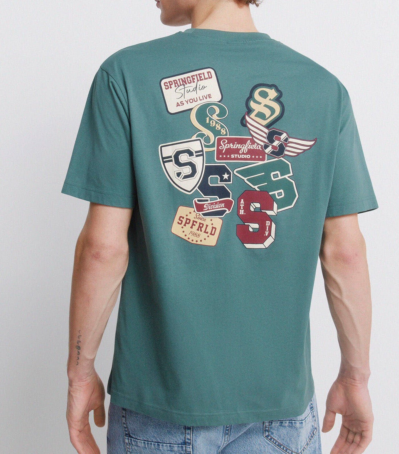 Logo T-Shirt Turquoise