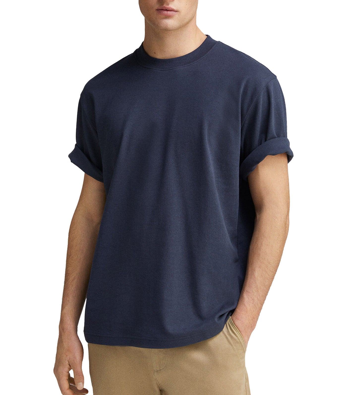 Springfield Interlock T-Shirt Dark Blue