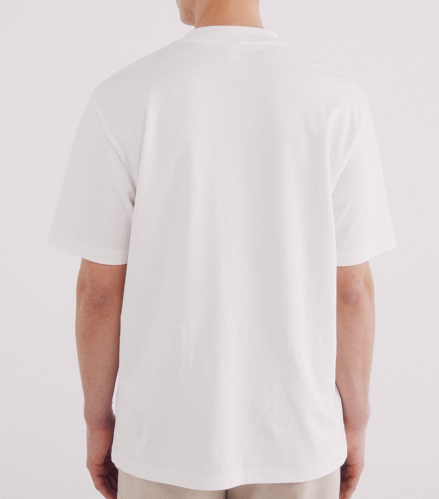 Springfield Interlock T-Shirt Ivory