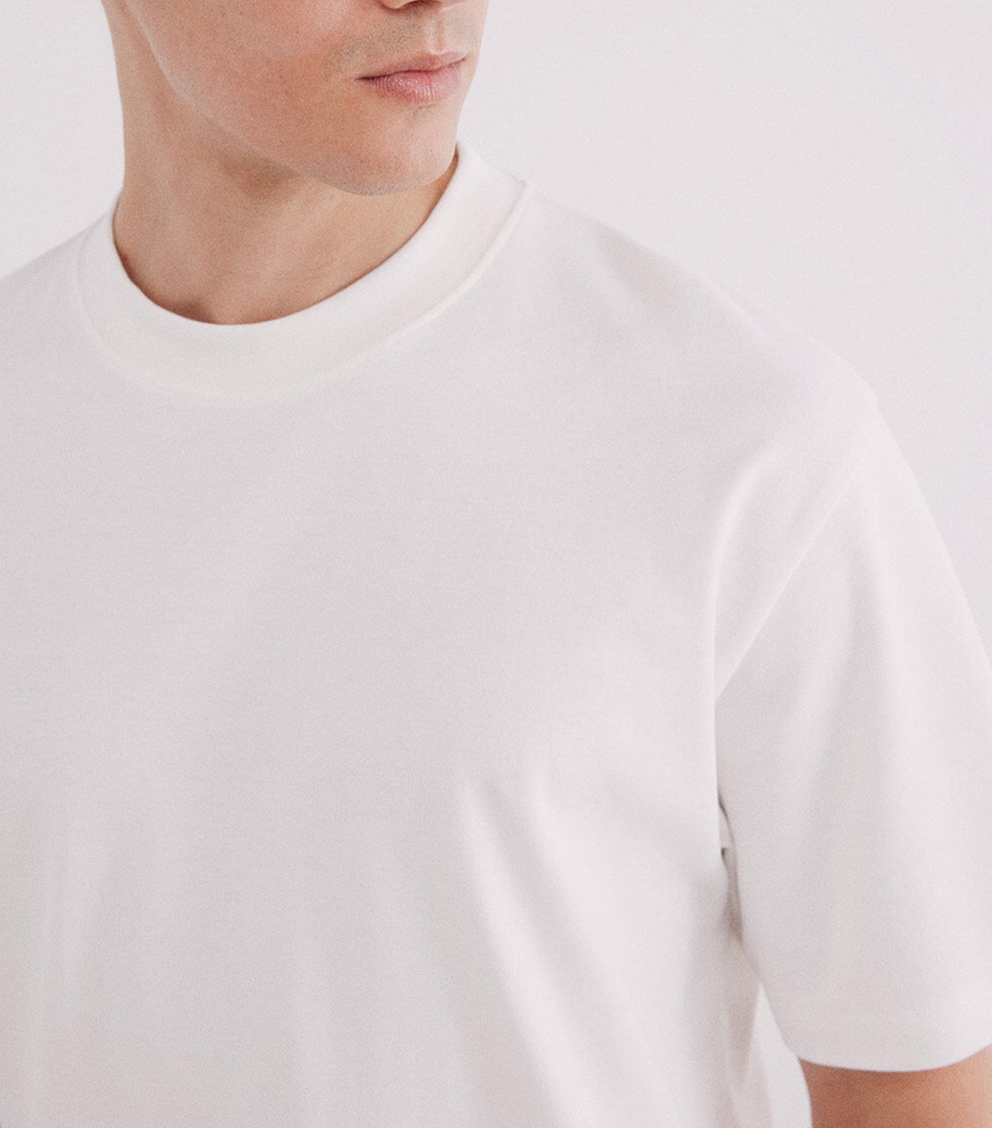 Springfield Interlock T-Shirt Ivory