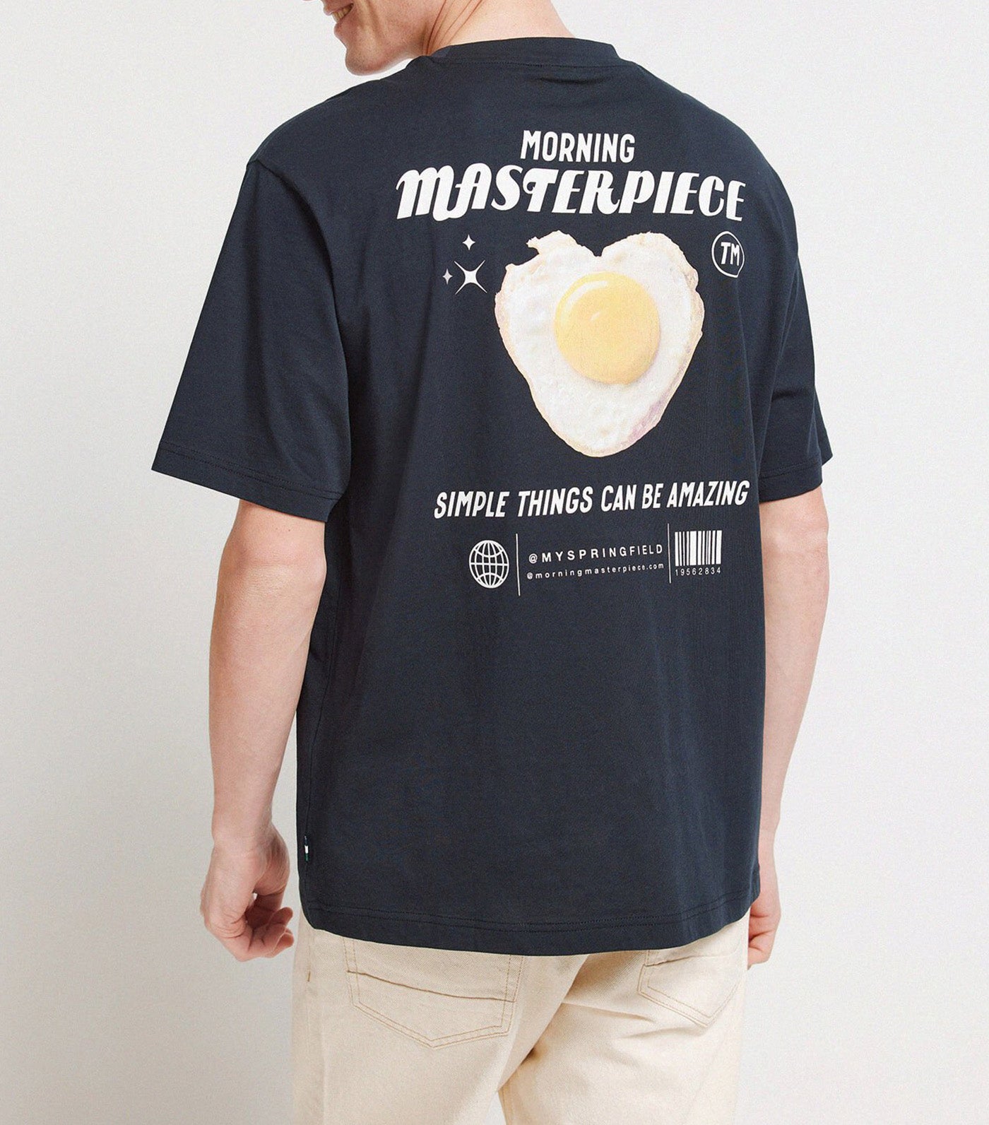 Springfield Masterpiece T-Shirt Navy