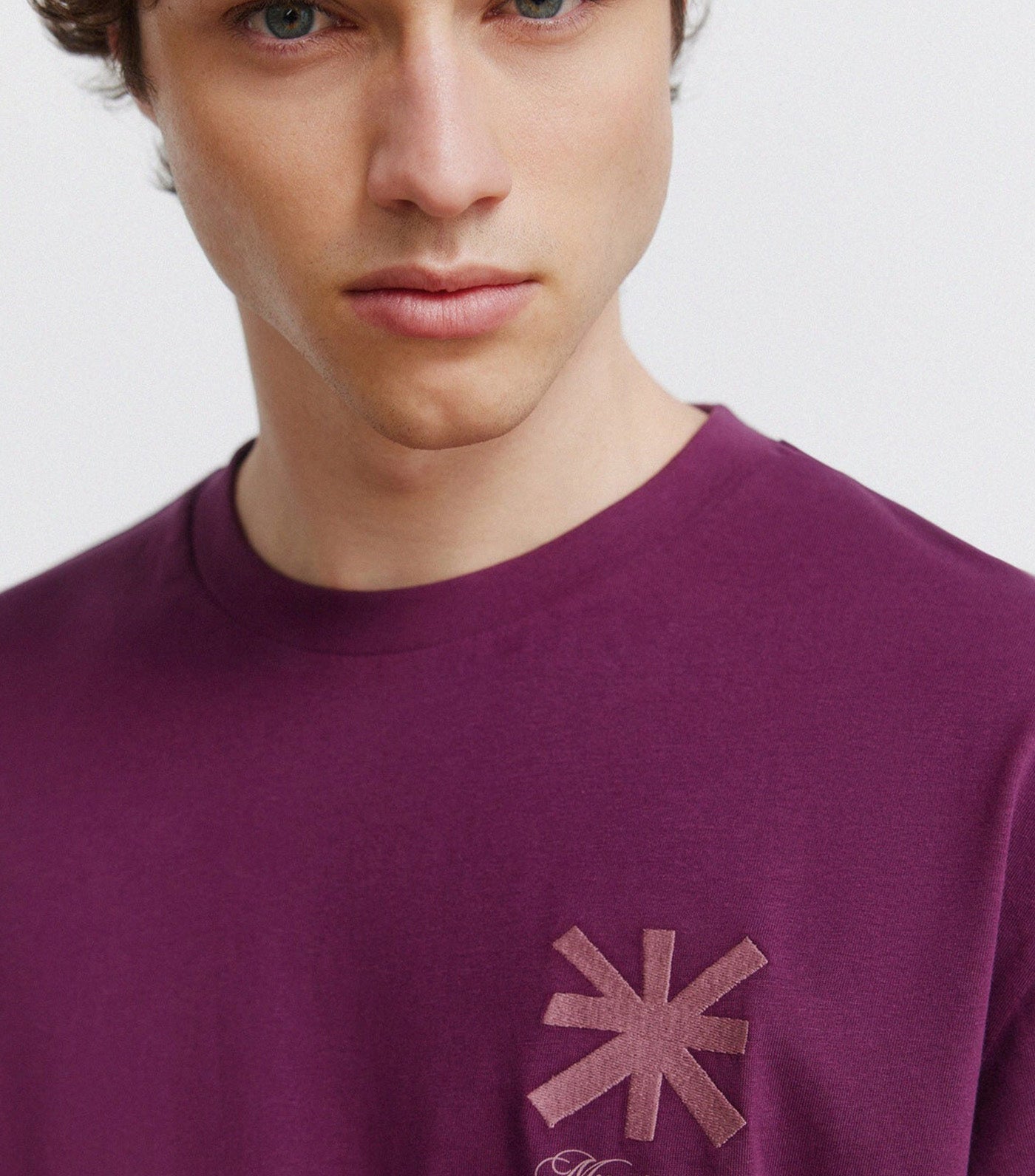 Springfield Native Patterns T-Shirt Purple