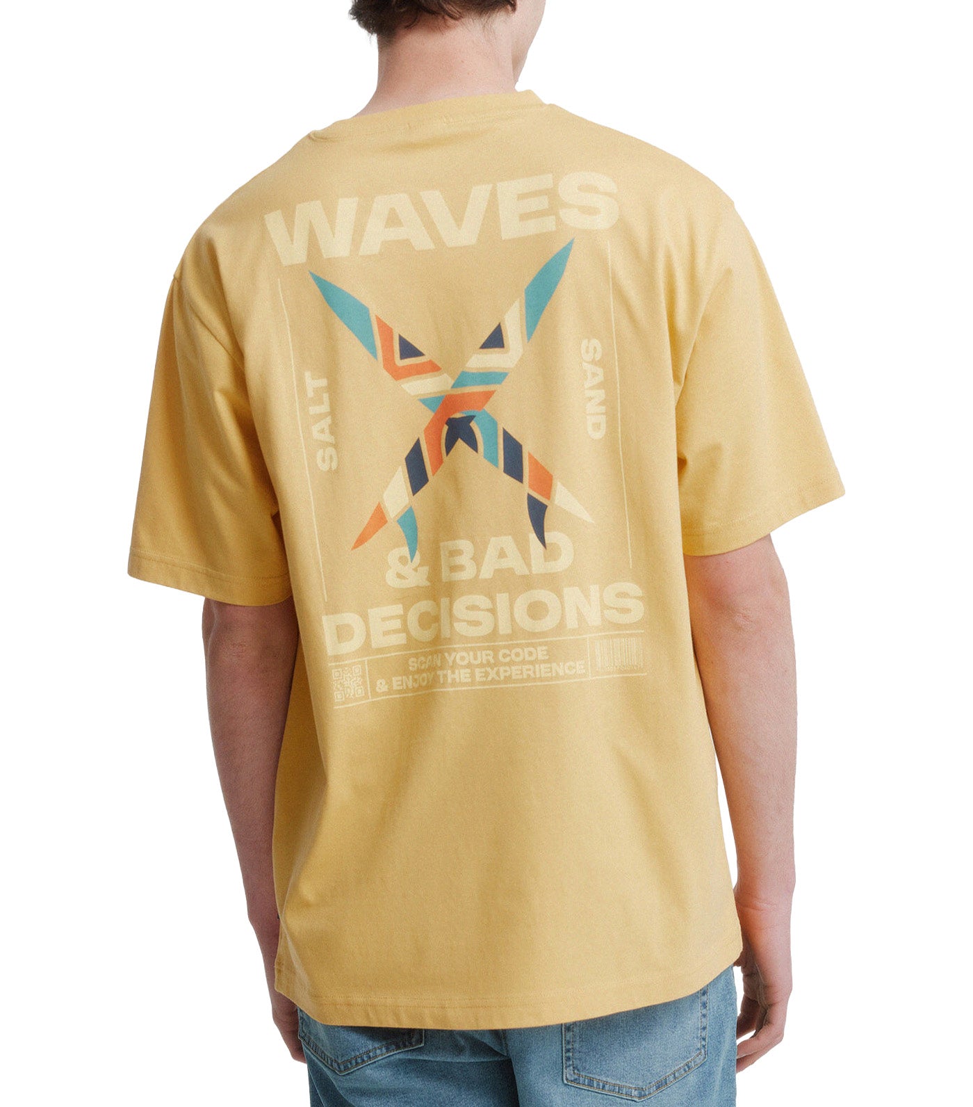 Waves T-Shirt Yellow