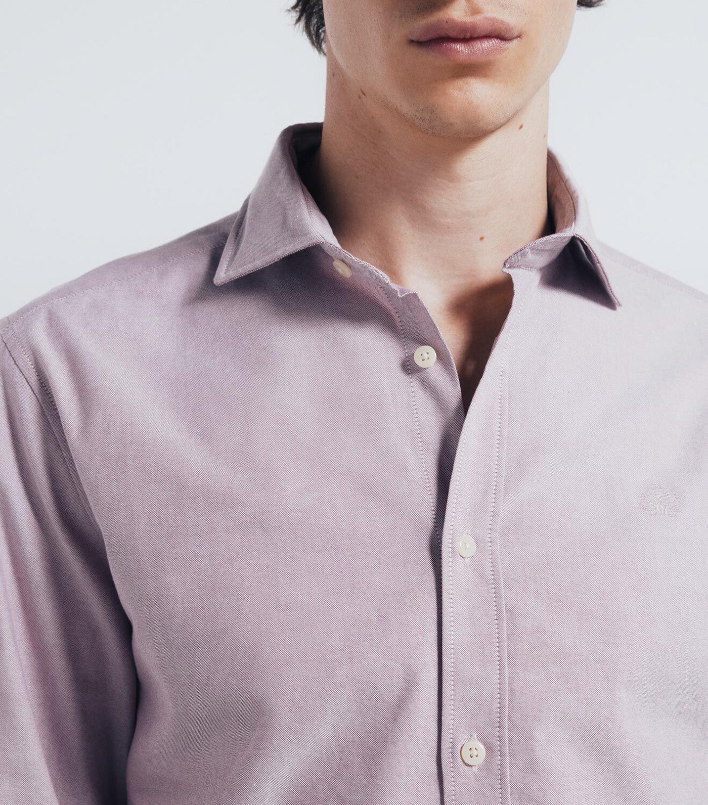 Springfield Lightweight Oxford Shirt Purple