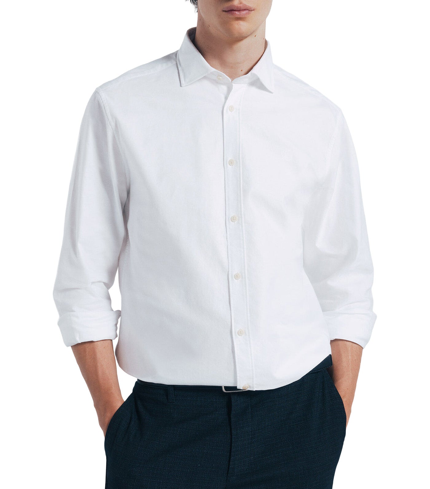 Springfield Lightweight Oxford Shirt White