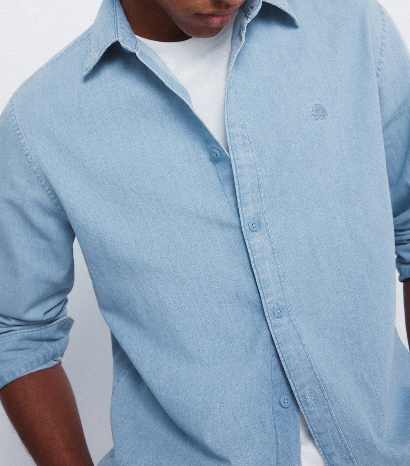 Denim Shirt Medium Blue