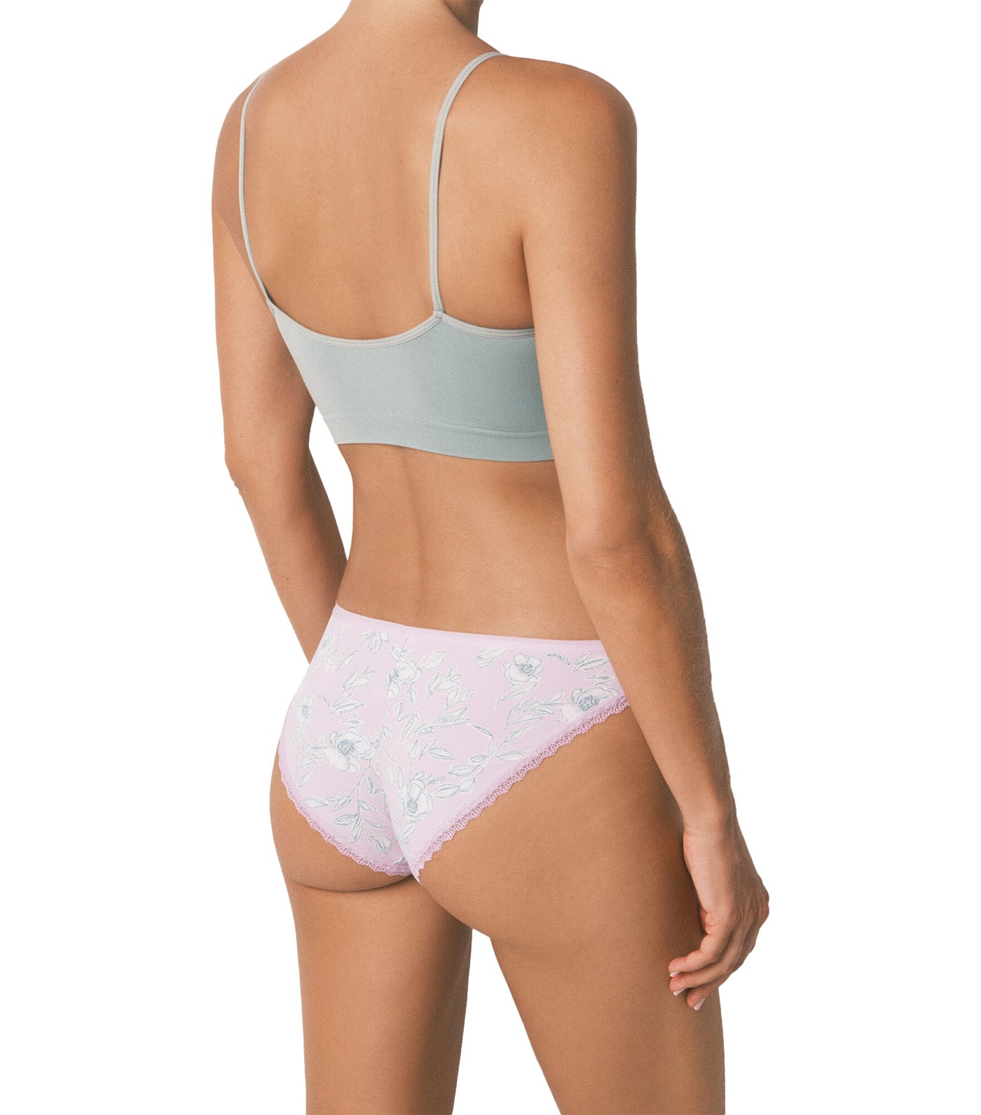 Classic Print Microfibre Panty