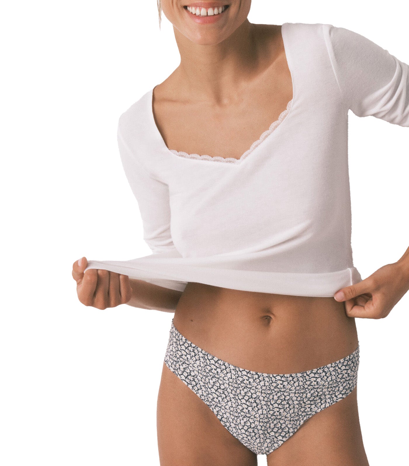 Microfibre Brazilian Panty Multicolored