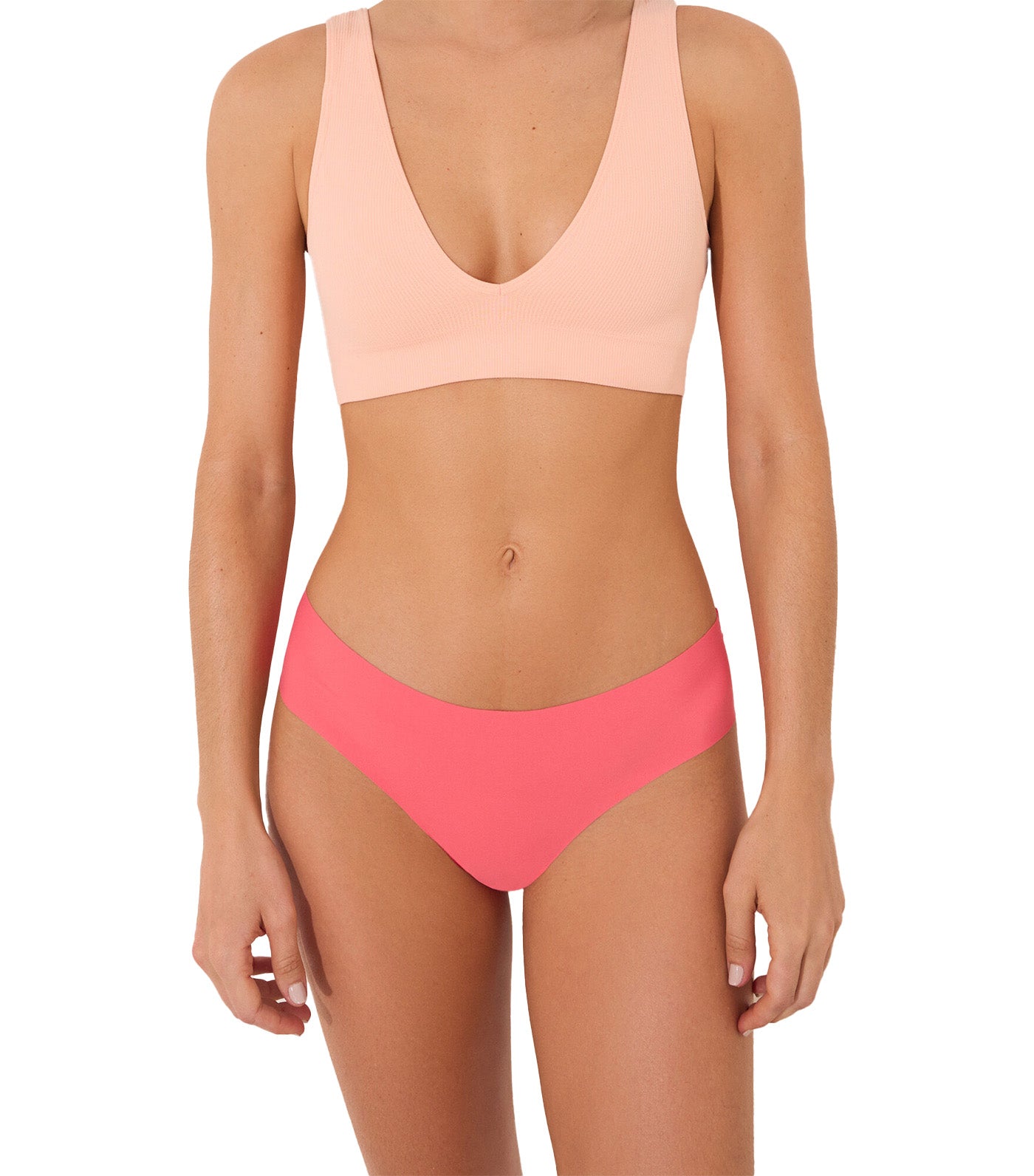 Classic Clean Cut Panty Coral