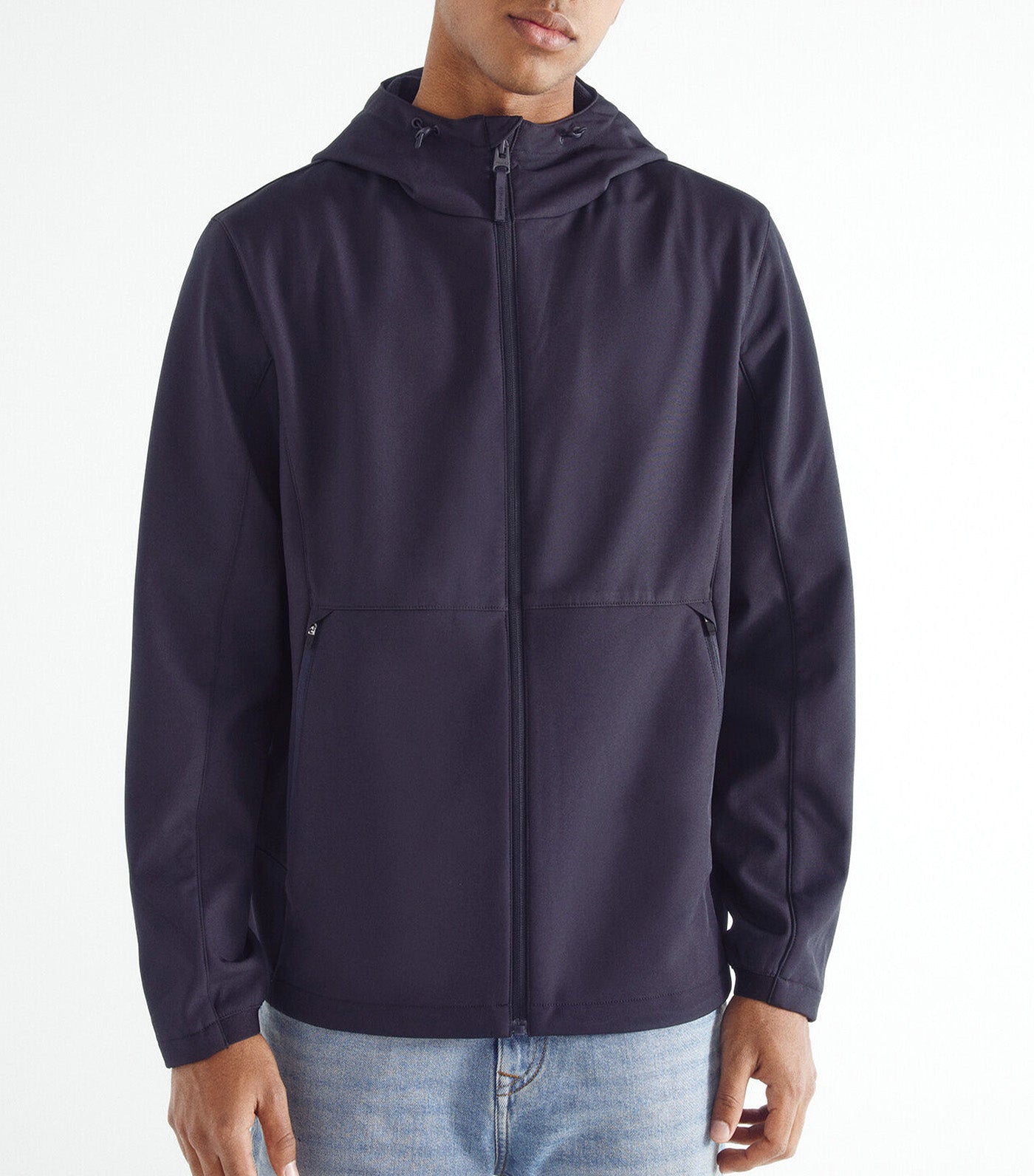 Technical Softshell Parka Navy