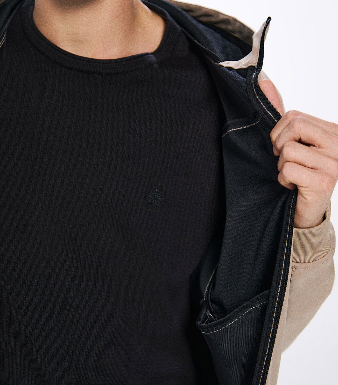 Hood Softshell Jacket Beige