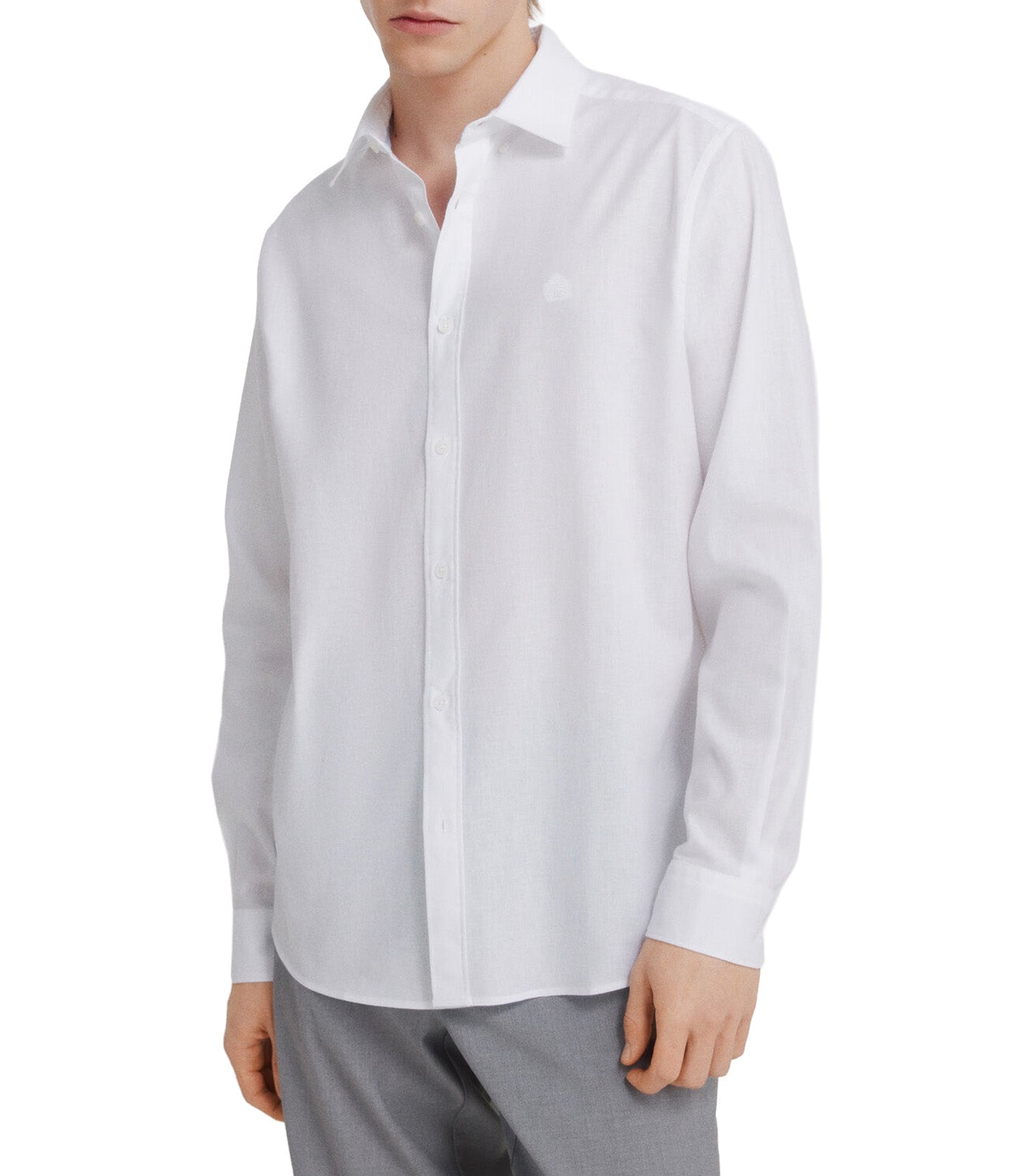 Springfield Linen Shirt White