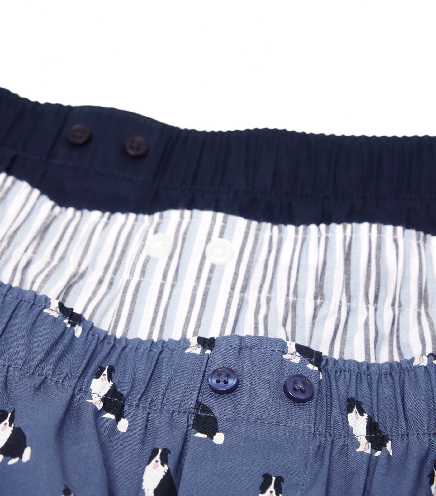 Pack of 3 Printed Poplin Briefs