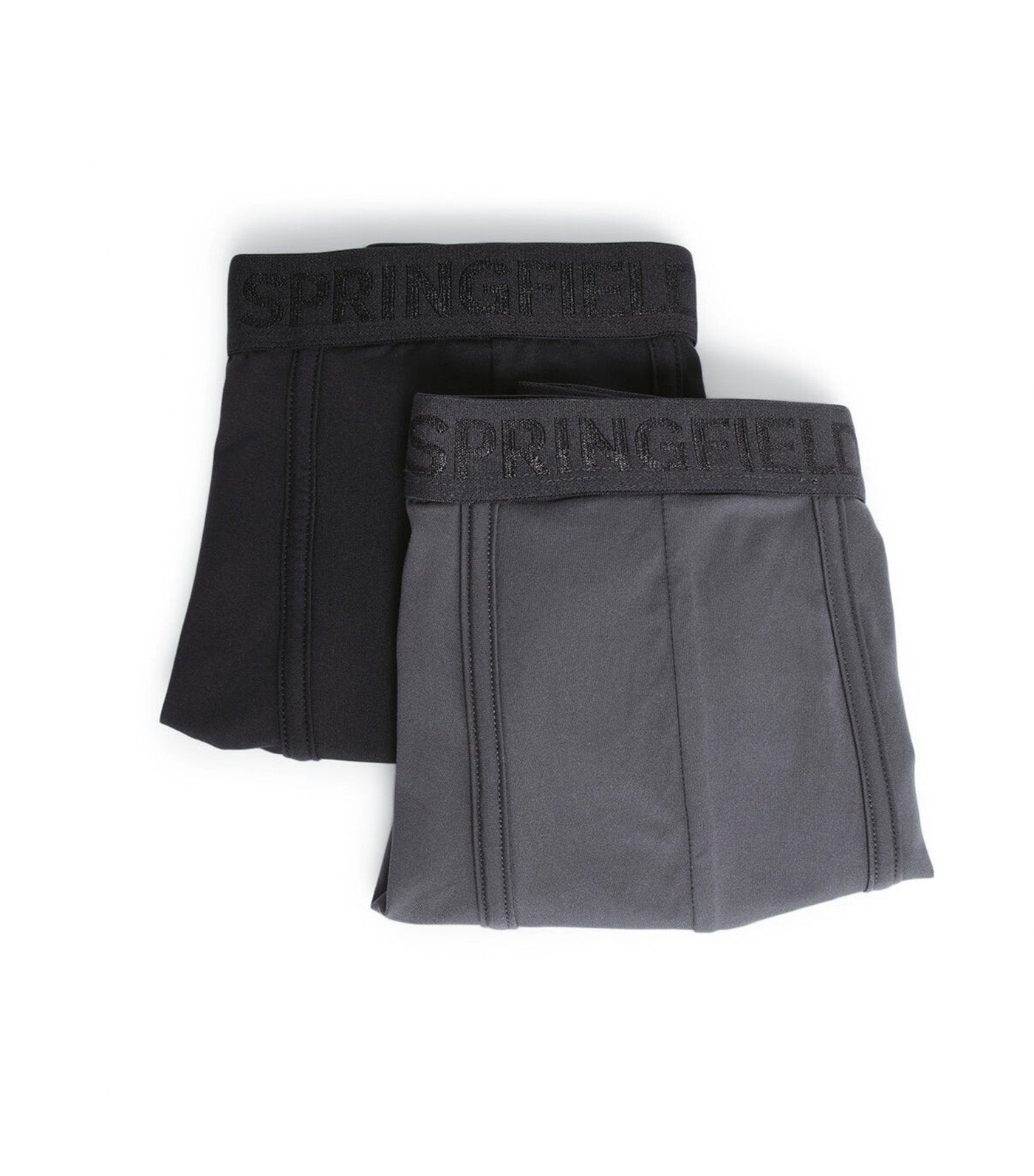 Pack of 2 Microfibre Boxers Black
