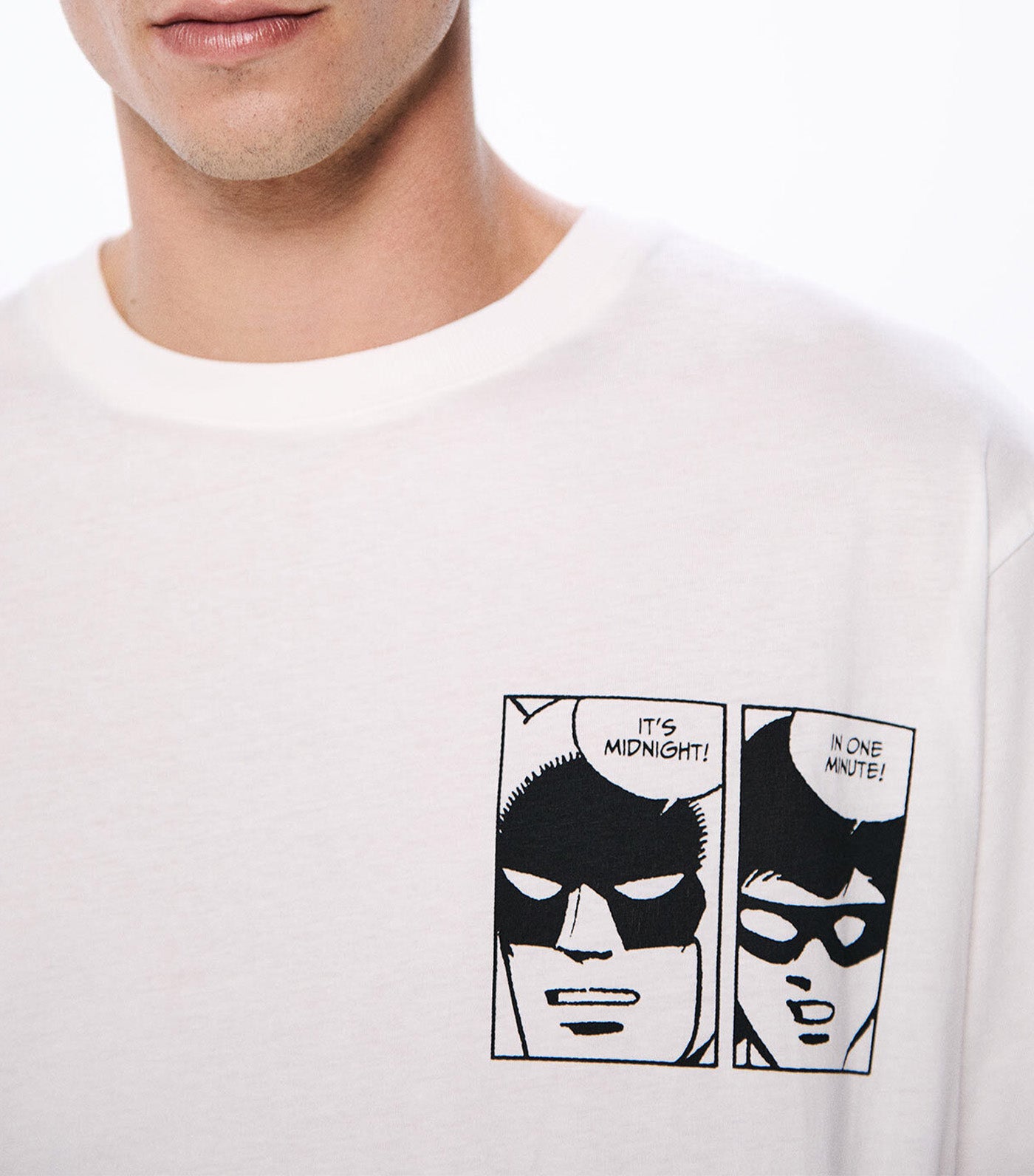 Batman Comic Japan T-Shirt White