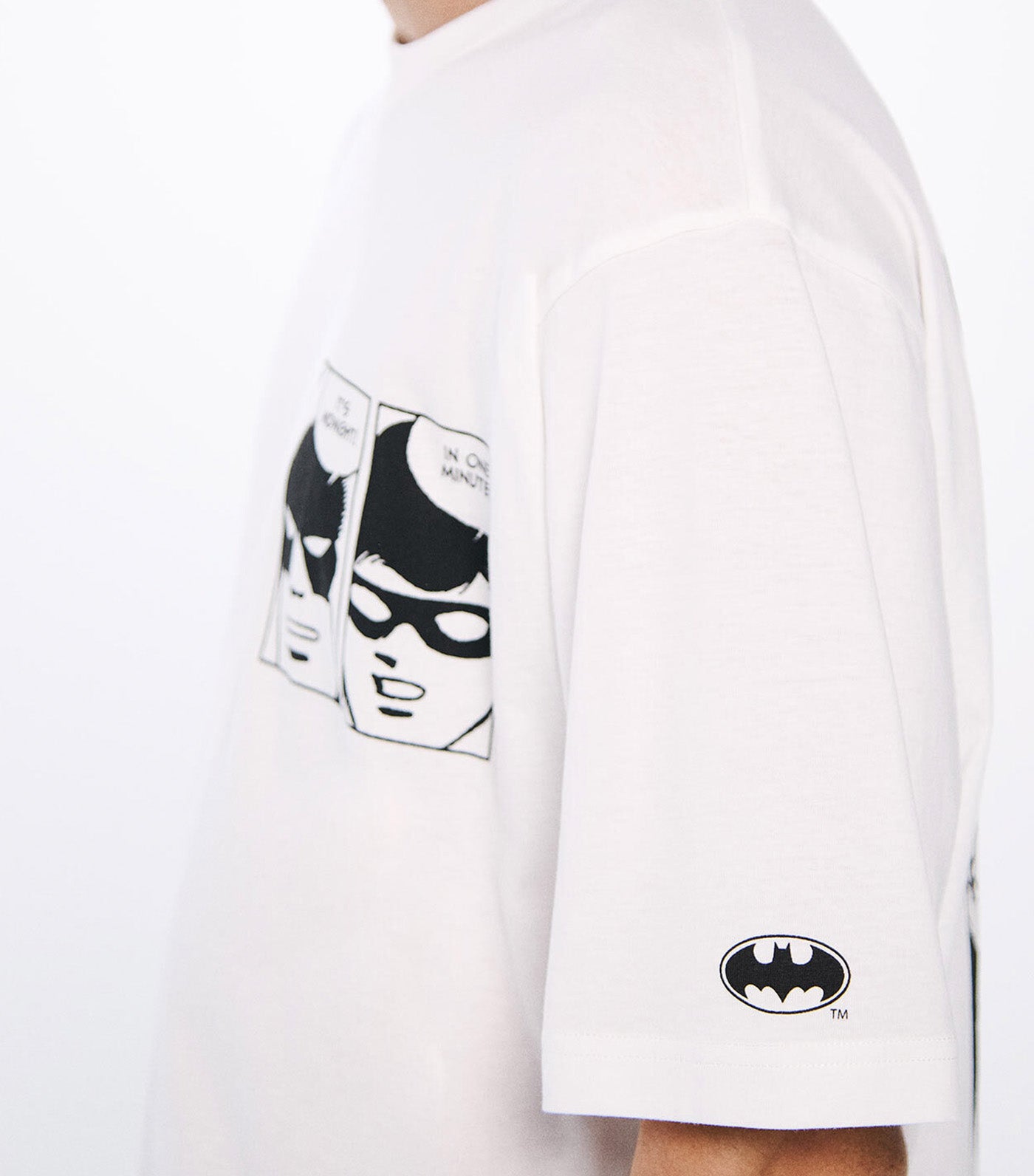 Batman Comic Japan T-Shirt White