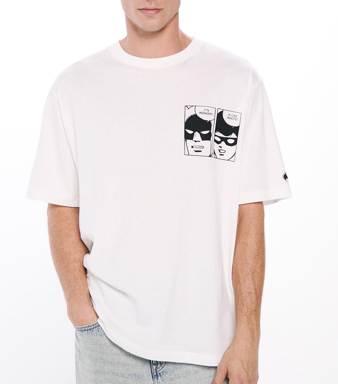 Batman Comic Japan T-Shirt White