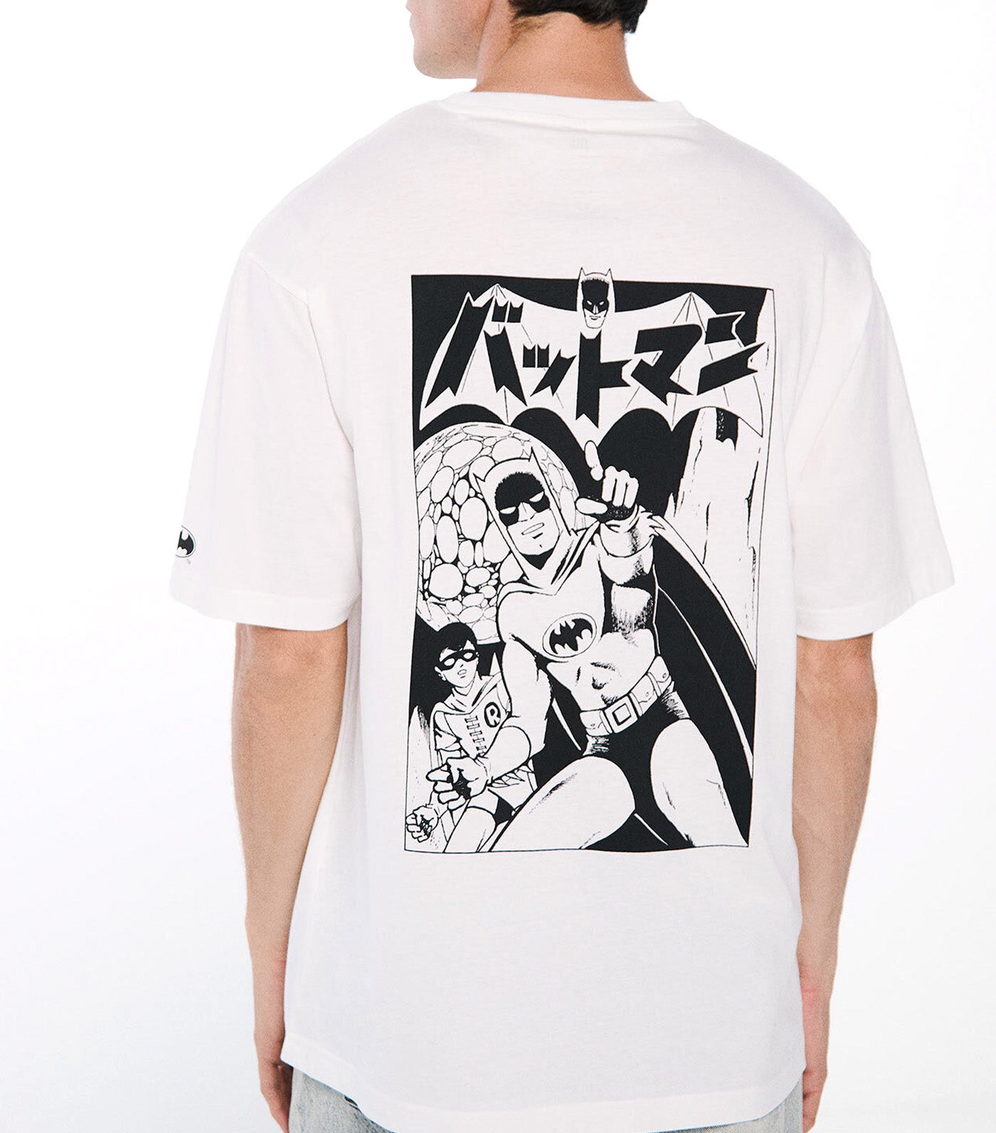 Batman Comic Japan T-Shirt White