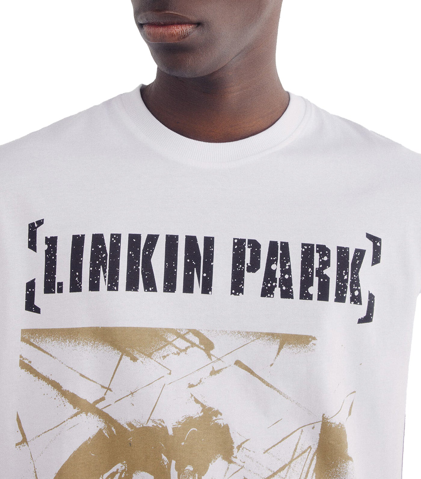 Springfield Linkin Park T-Shirt White