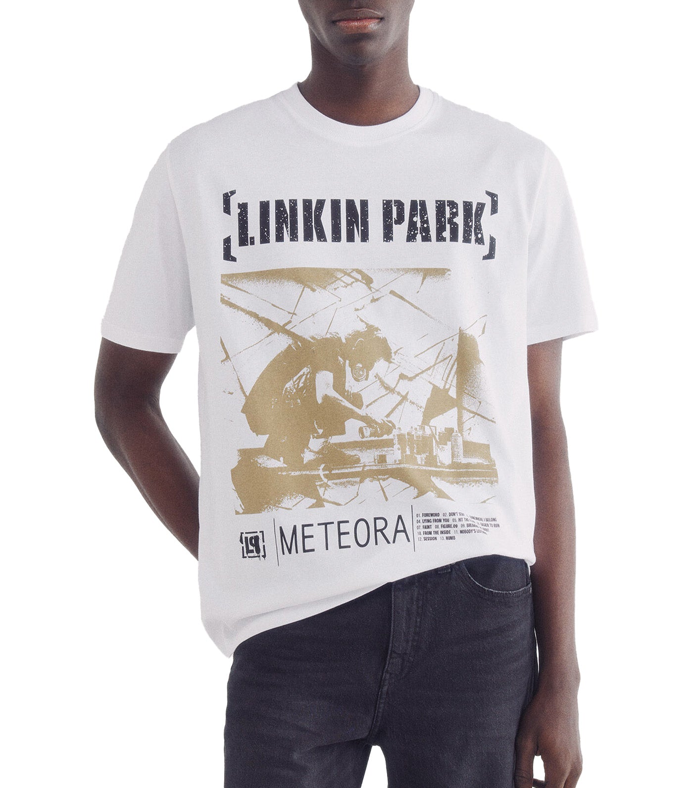 Springfield Linkin Park T-Shirt White