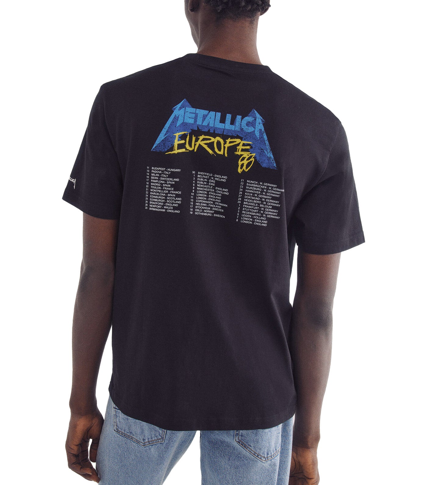 Springfield Metallica T-Shirt Black