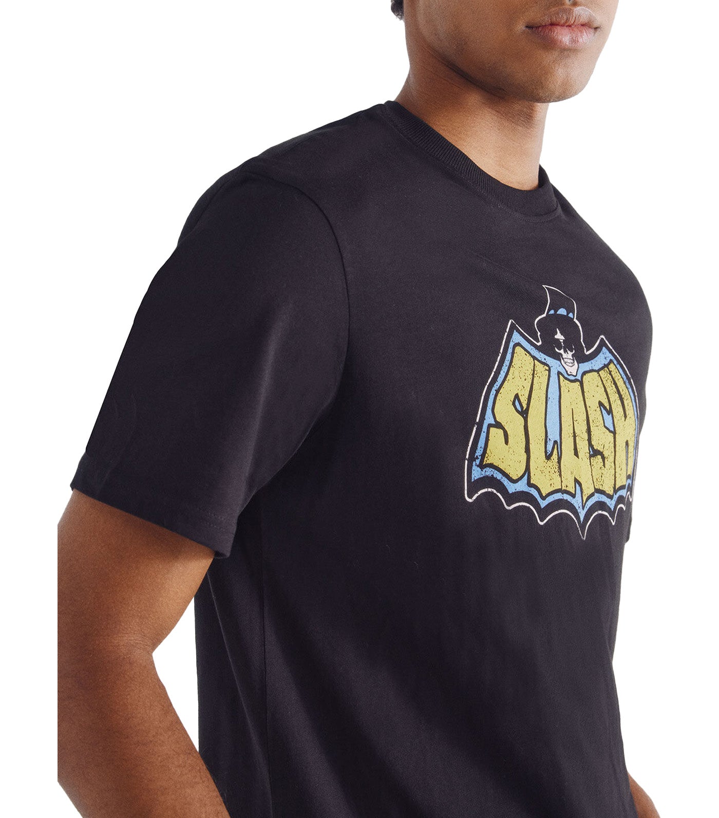 Springfield Slash T-Shirt Black