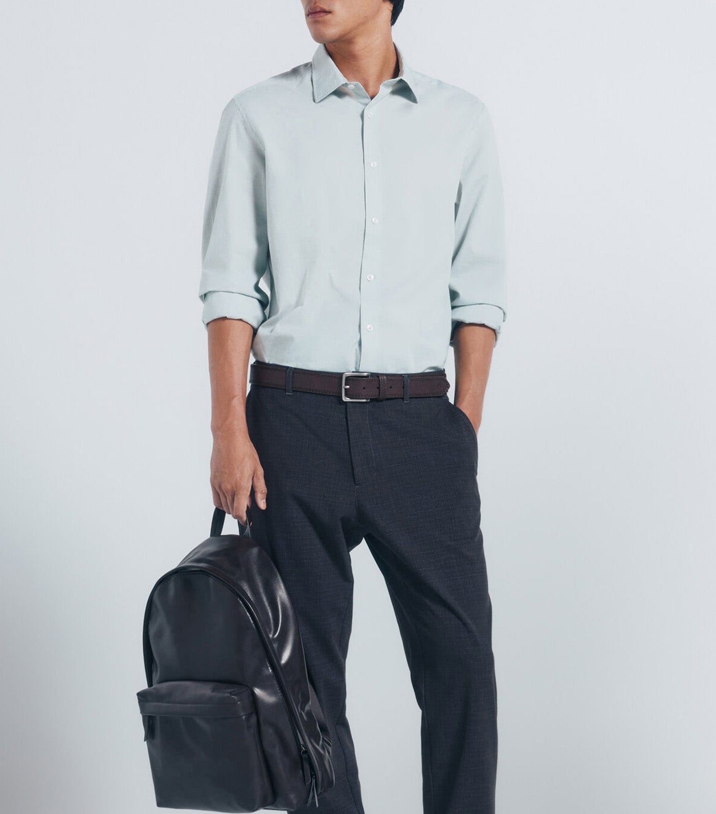 Cotton Shirt with Edging