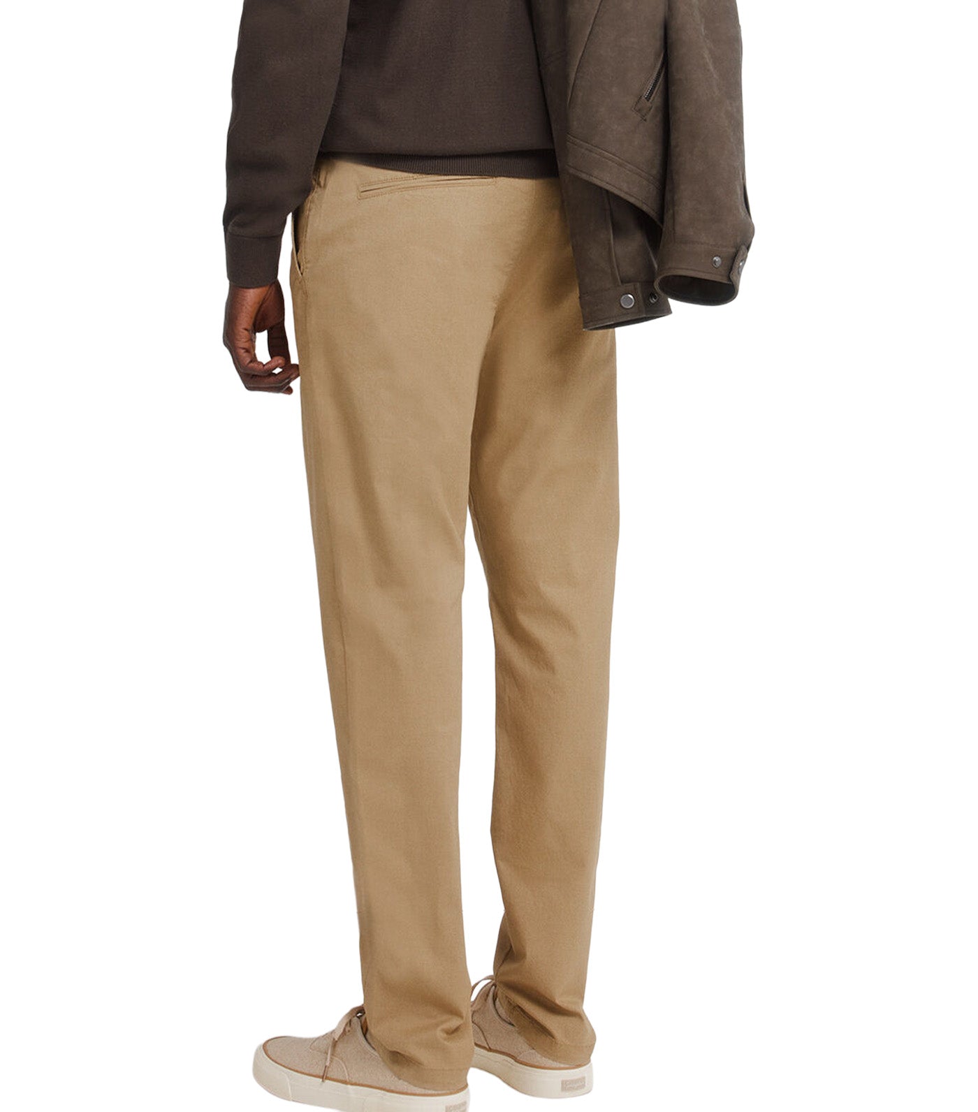 Slim Fit Micro-Print Trousers