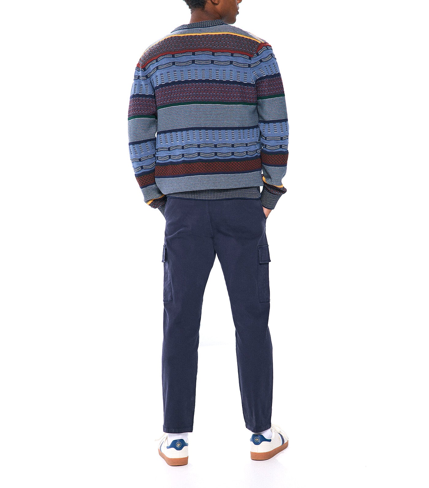 Cargo Trousers
Dark Blue