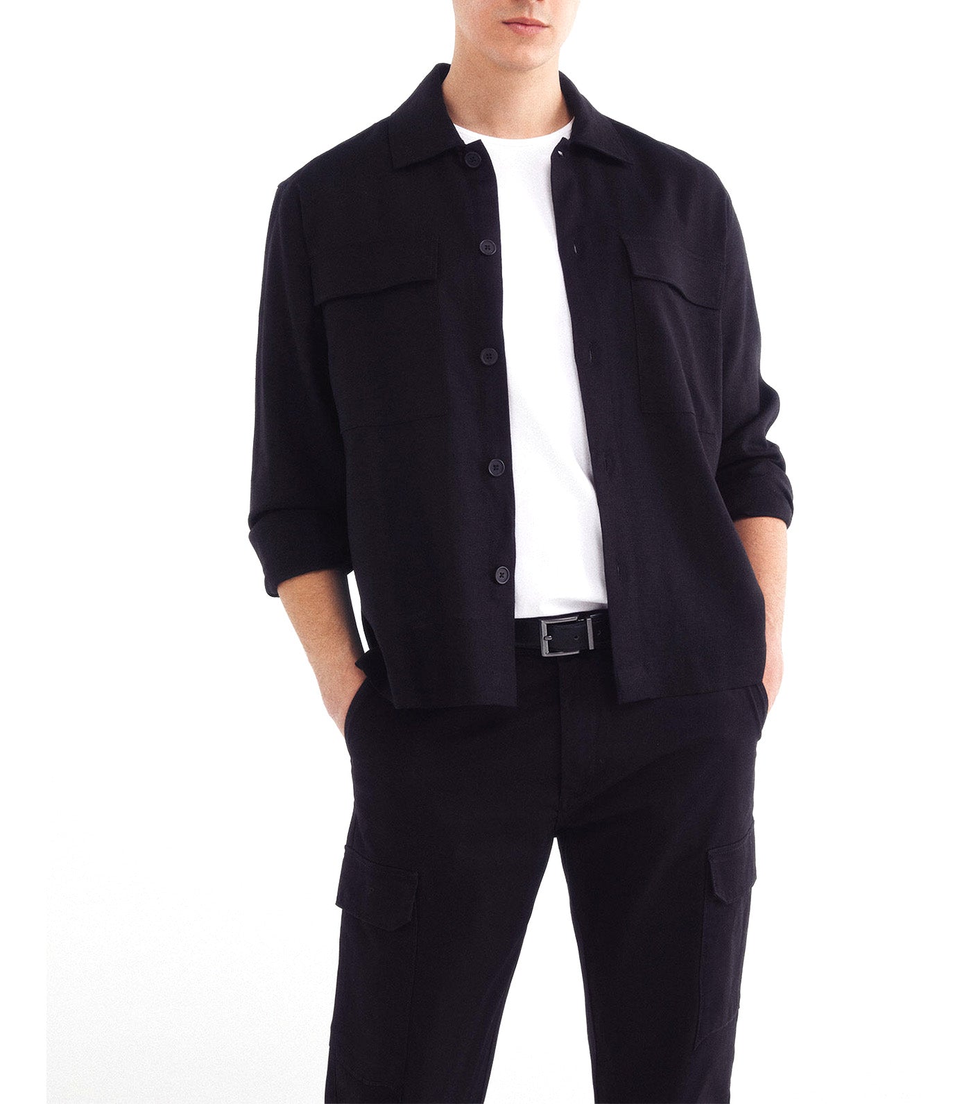 Slim Fit Comfort Cargo Chinos