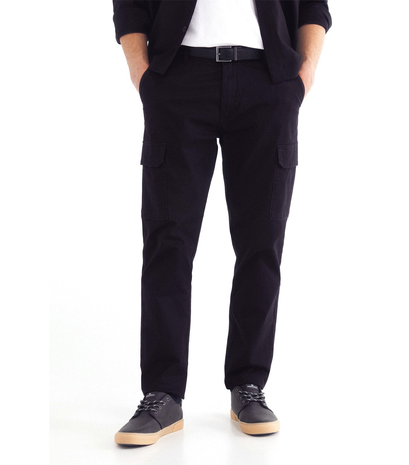 Slim Fit Comfort Cargo Chinos