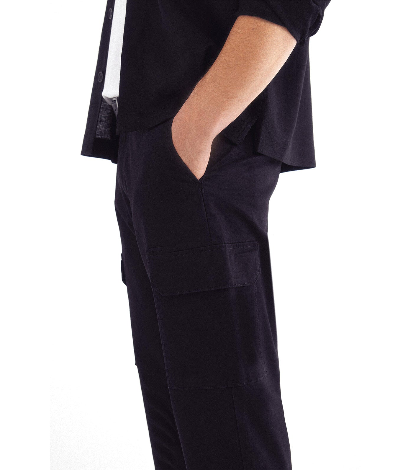 Slim Fit Comfort Cargo Chinos