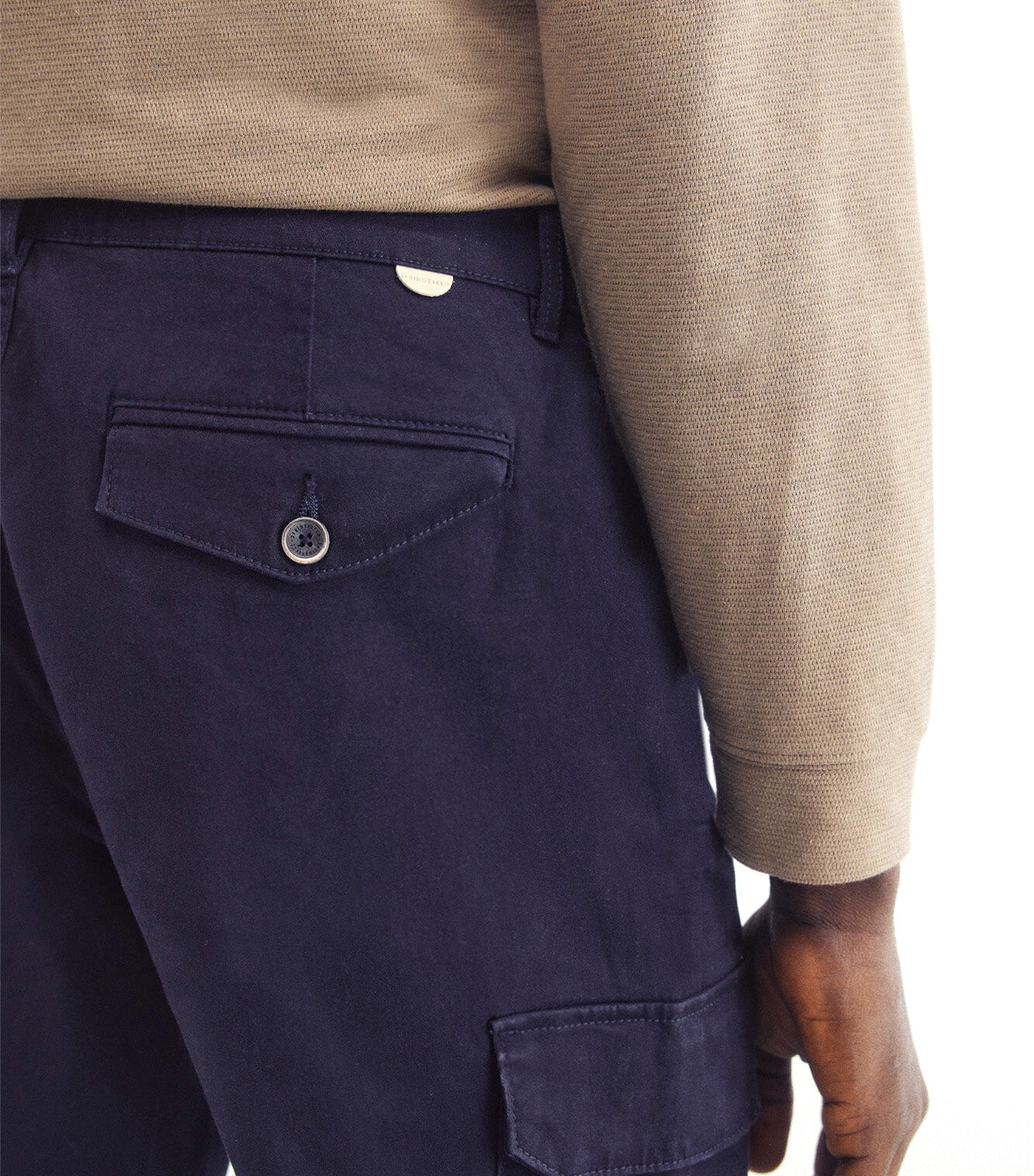 Slim Fit Comfort Cargo Chinos