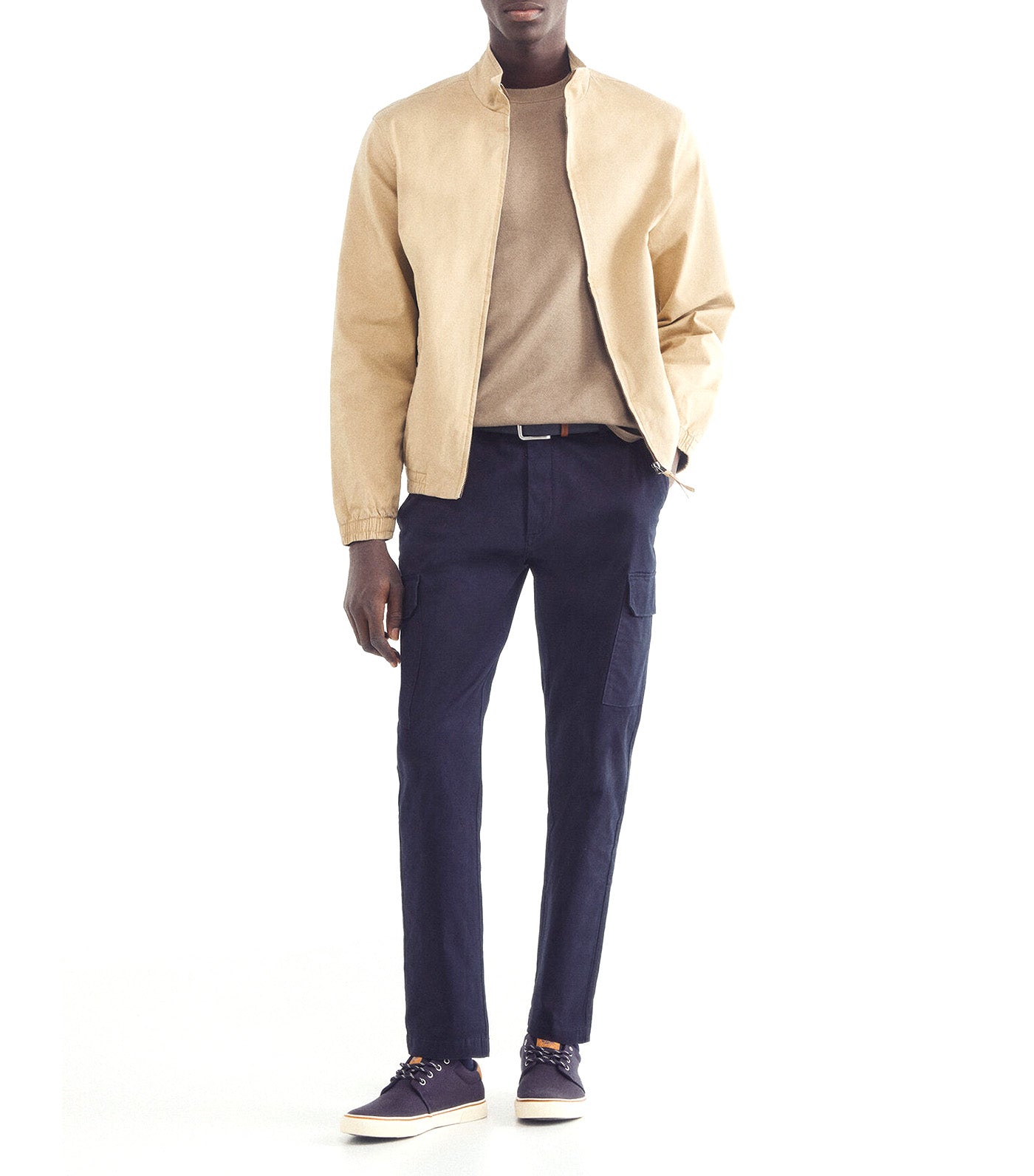 Slim Fit Comfort Cargo Chinos