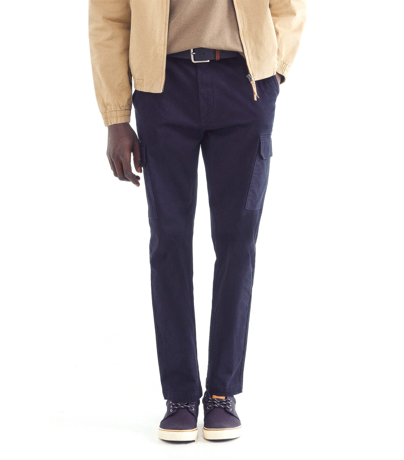 Slim Fit Comfort Cargo Chinos