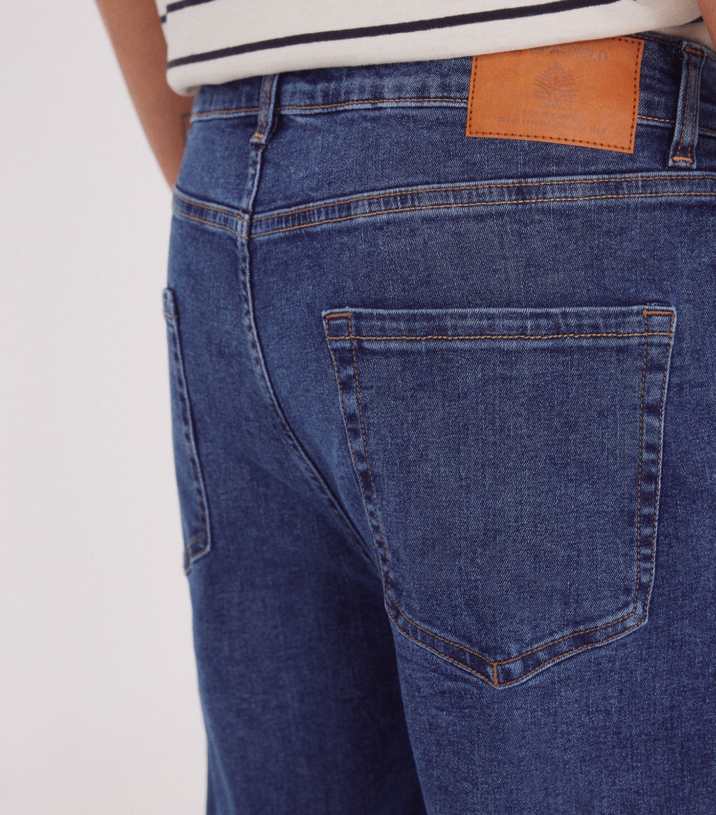 Springfield Jeans Slim Fit Medium Blue