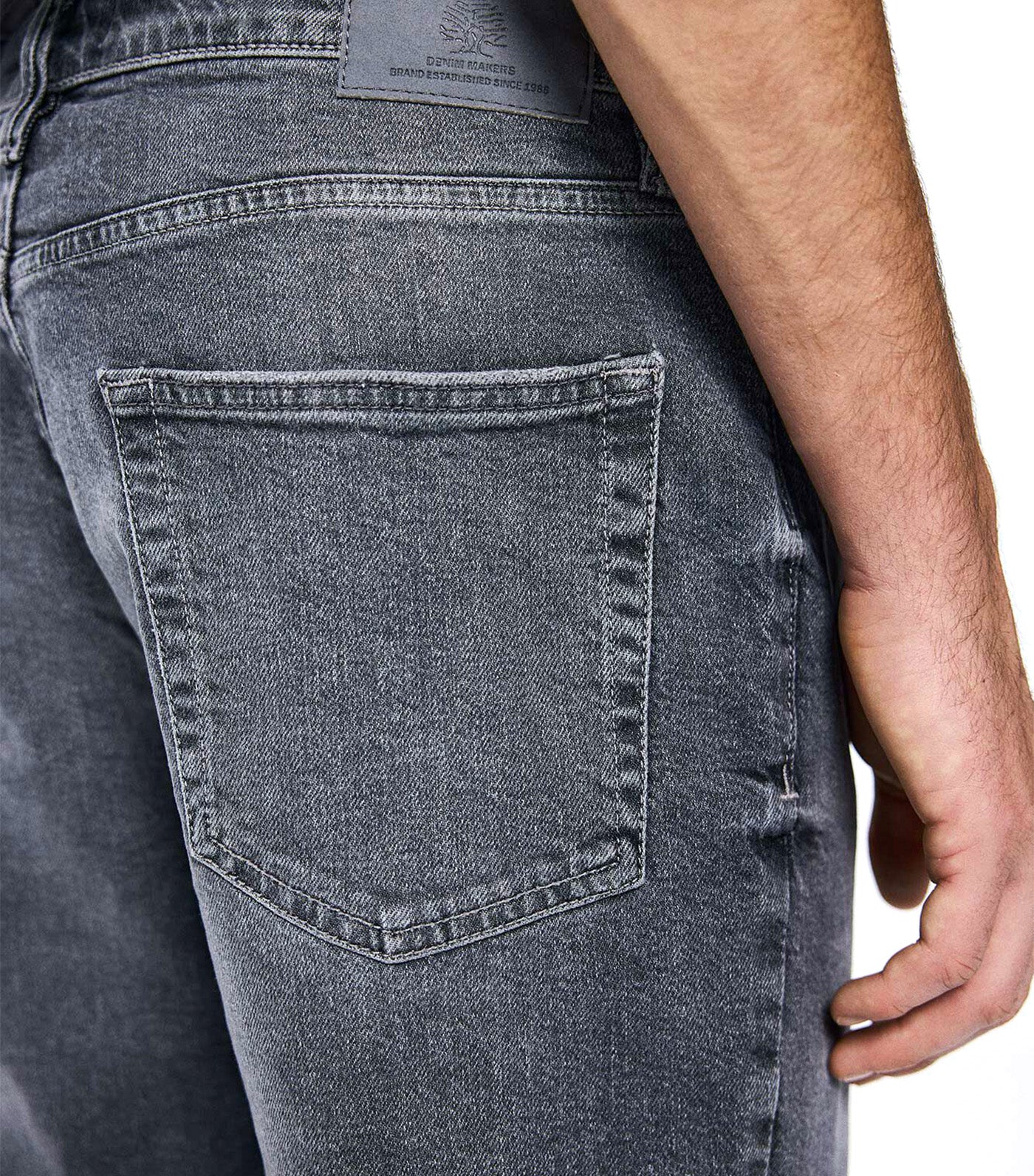 Slim Fit Jeans Dark Gray